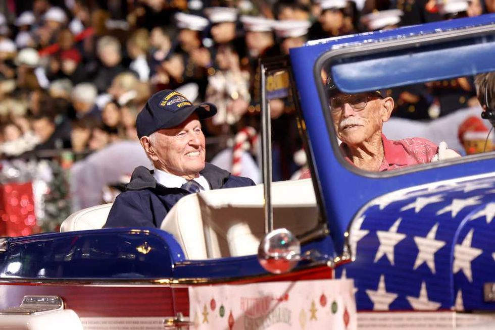 101-year-old WWII vet cheers on Trump in fiery patriotic speech: ‘Godd**mit, put a uniform on me — I’ll go tomorrow’