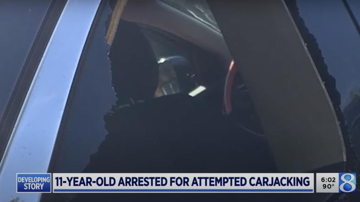 11-year-old boy arrested in connection with assault, attempted carjacking. Female victim, 41, hospitalized after getting hit in head with 'fairly large rock.'