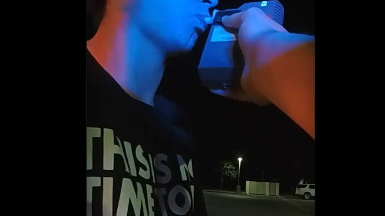 19-year-old driver couldn't have worn a worse T-shirt during DUI arrest