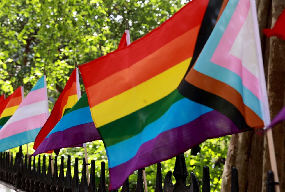2 men rip down Pride flag from bar, then return to throw a rock through the window, Ohio police say
