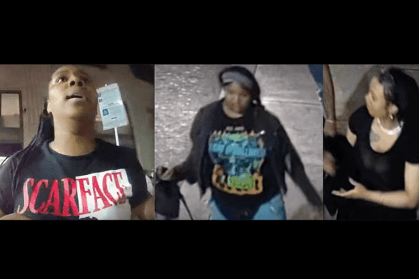 3 females caught on video brutally beating, stealing from victims on Philly street; suspects still at large, police say
