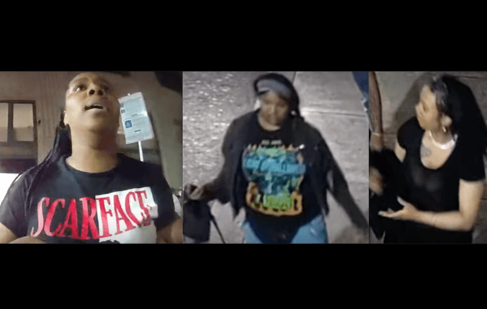 3 females caught on video brutally beating, stealing from victims on Philly street; suspects still at large, police say