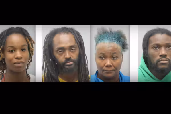4 charged in brutal road-rage beating, robbery of 63-year-old man — and attack was caught on video