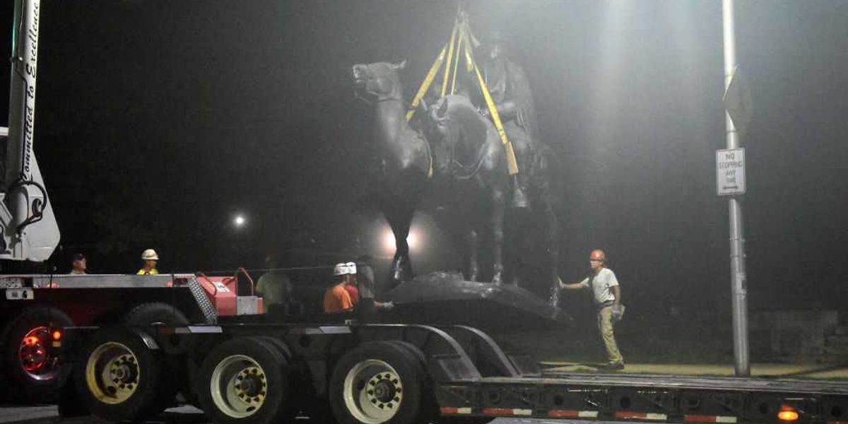 4 Confederate statues make their return — but their fate hangs in the balance