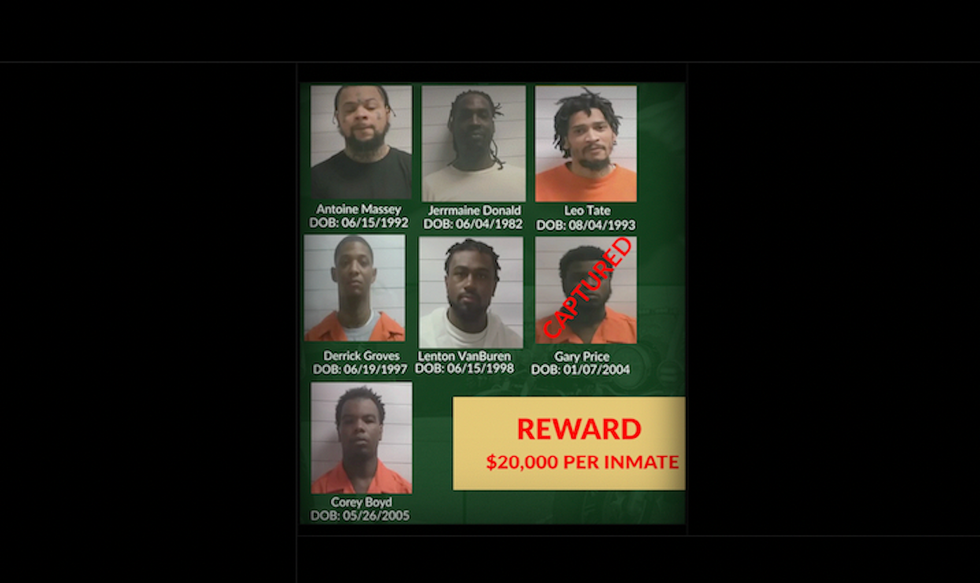 4th New Orleans jail escapee captured; 6 inmates still on the loose: 'I am personally afraid,' DA says as his lawyers flee