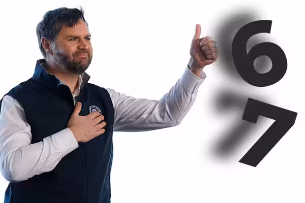 '6-7' gets 86'd! JD Vance jokes about banning meme — and one company actually does it