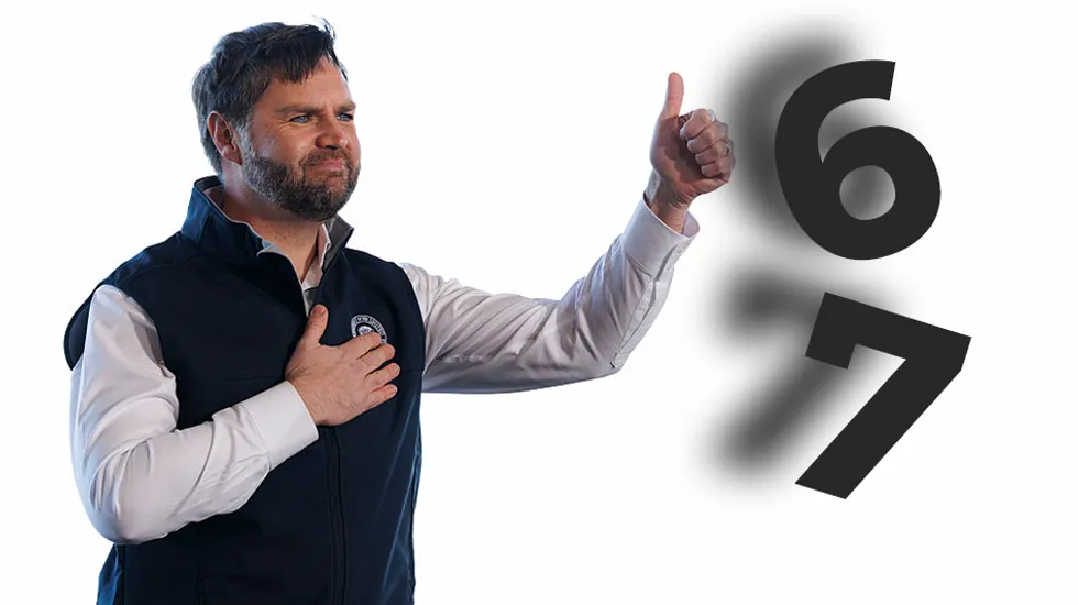 '6-7' gets 86'd! JD Vance jokes about banning meme — and one company actually does it