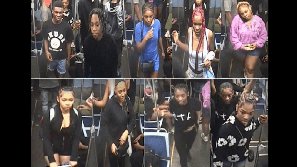 7 females, 2 males accused of ganging up on, beating up train passenger in Chicago