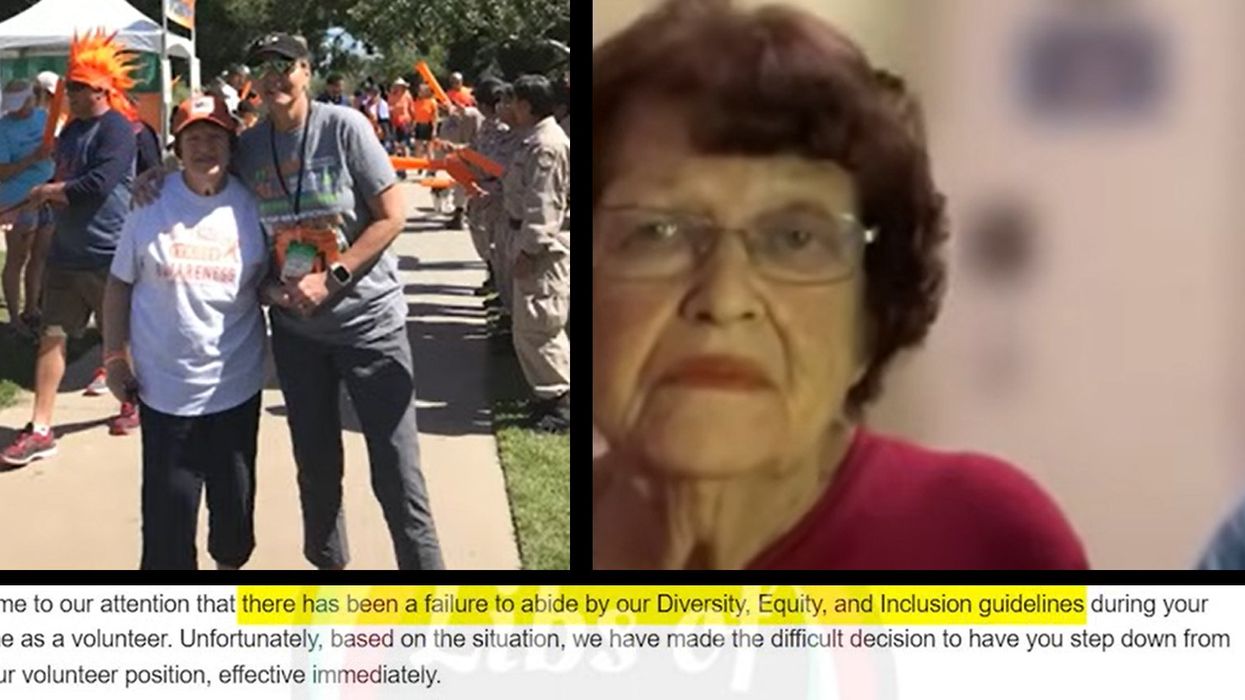 ​90-year-old volunteer claims she was ousted from MS Society after 60 years of service for questioning pronouns