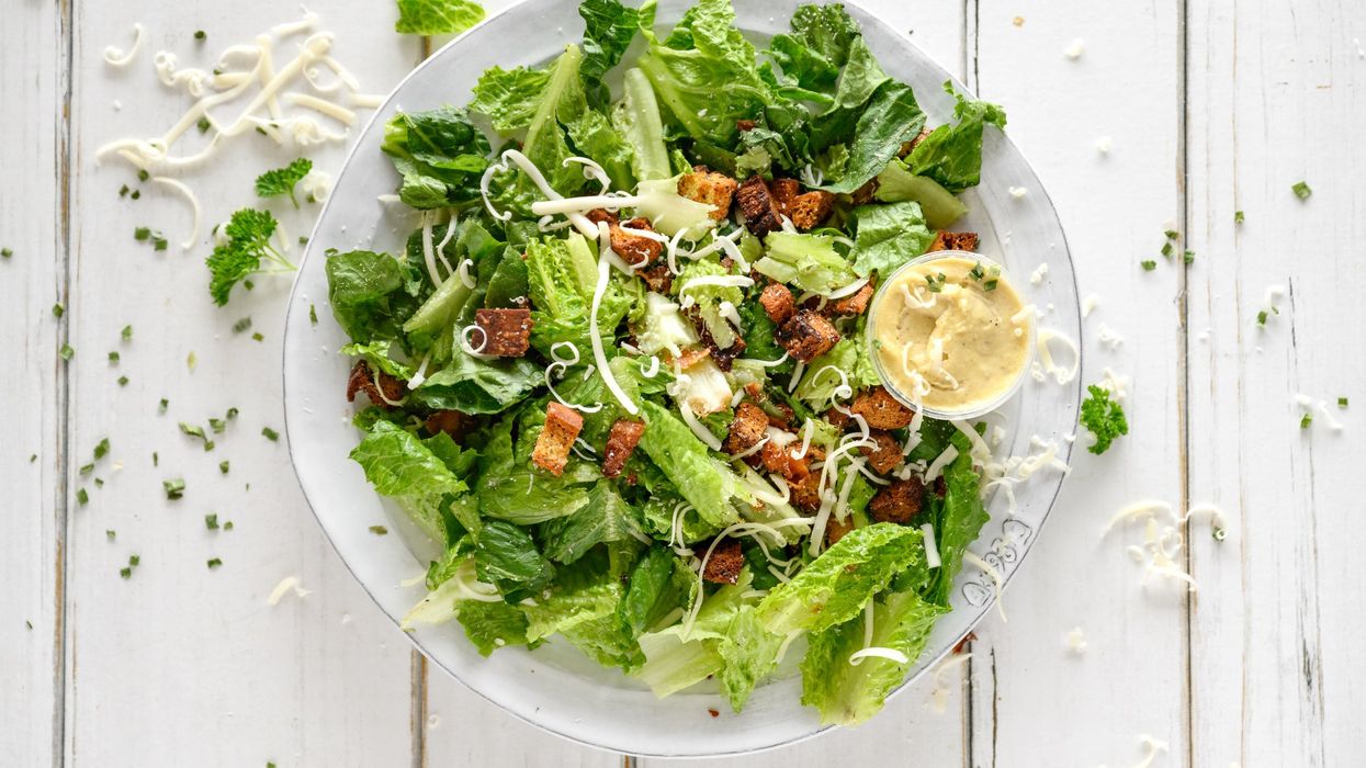 A Caesar salad to conquer the palate