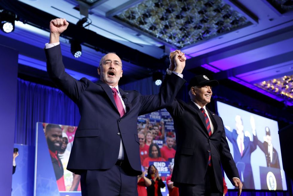 'A great majority of our members will not vote for President Biden': UAW president makes strange admission after endorsing Biden