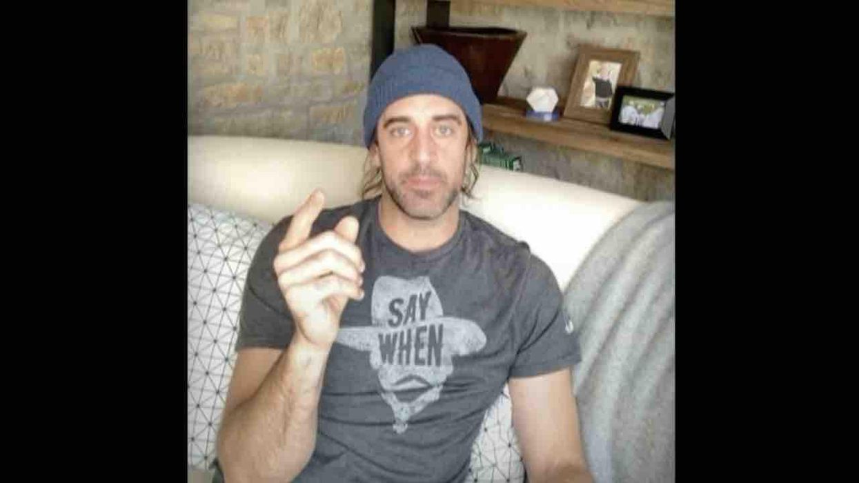 Aaron Rodgers blasts leftists for ripping vaccines under Trump then loving them under Biden — to the point where the 'woke mob' is conducting a 'witch hunt'