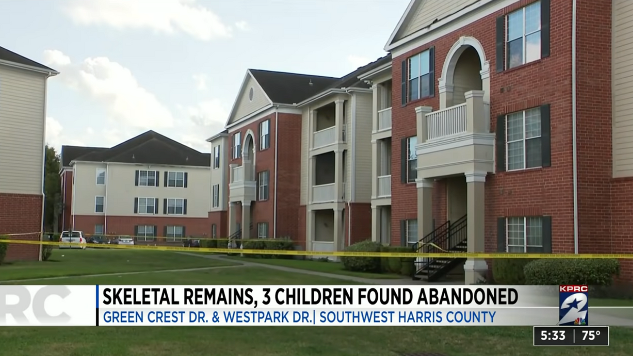 Abandoned children found living in Texas apartment alongside 9-year-old brother's skeletal remains