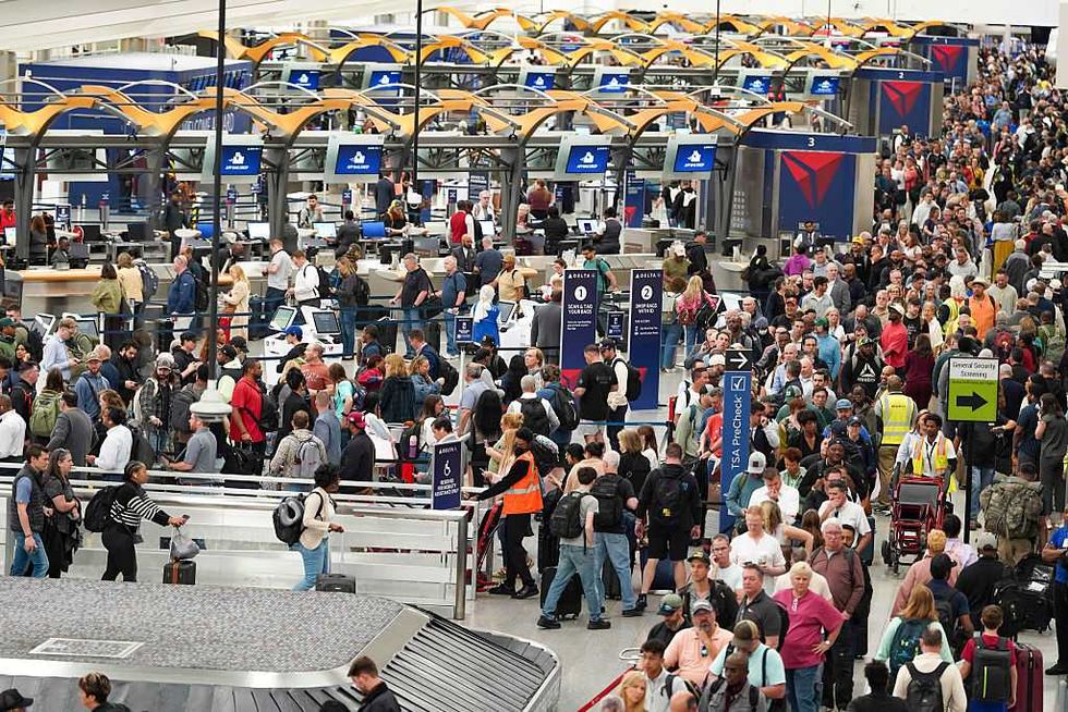 'Absolute insanity': Democrats' DHS shutdown has travelers lining up outside Atlanta airport