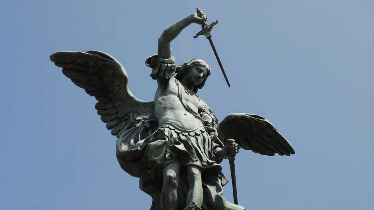 ACLU fights archangel Michael statue honoring cops — but court might not normalize 'heckler's veto'