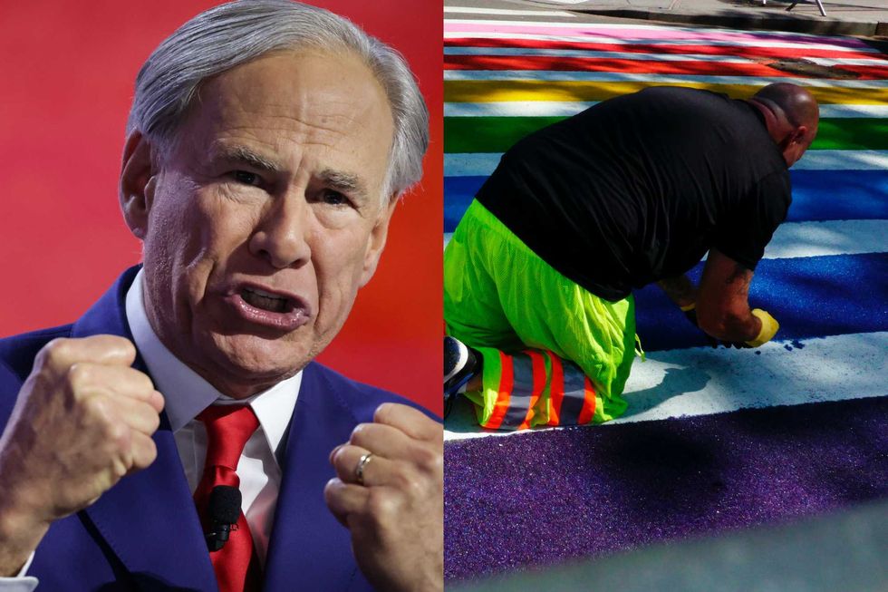 Activists outraged at queer erasure after Gov. Abbott orders removal of Pride crosswalk and BLM mural