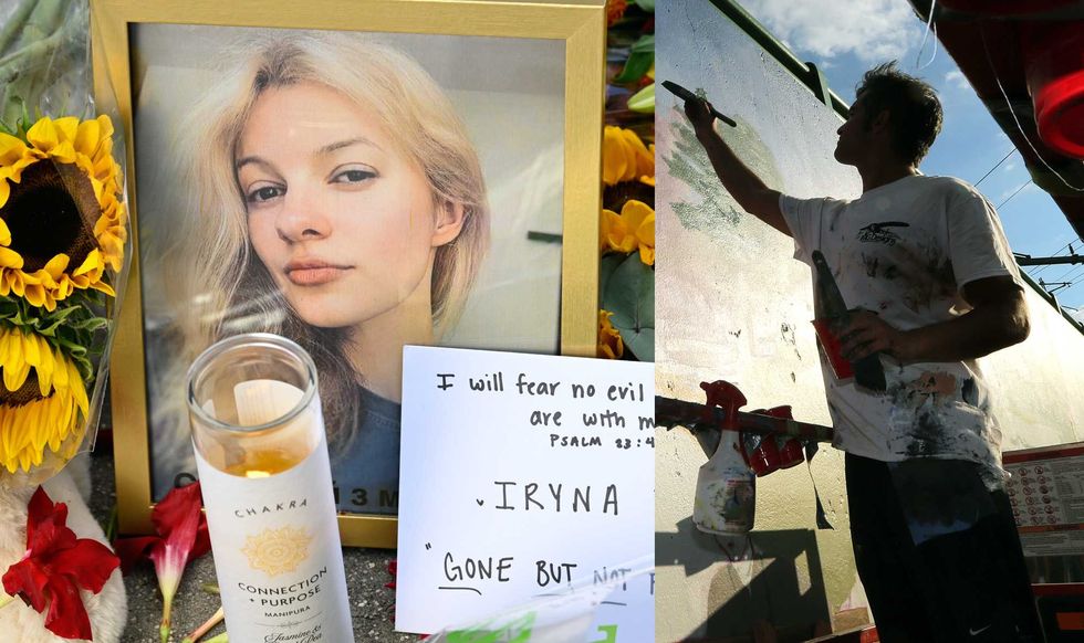 Activists shut down mural of Iryna Zarutska at gay bar in Rhode Island — but artist finds another location