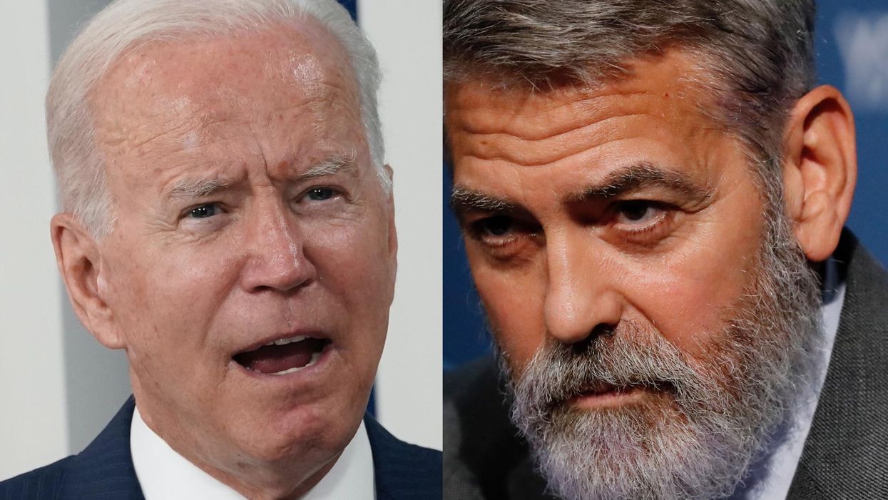 Actor George Clooney compares Biden to a 'battered child' to explain away his low poll approval
