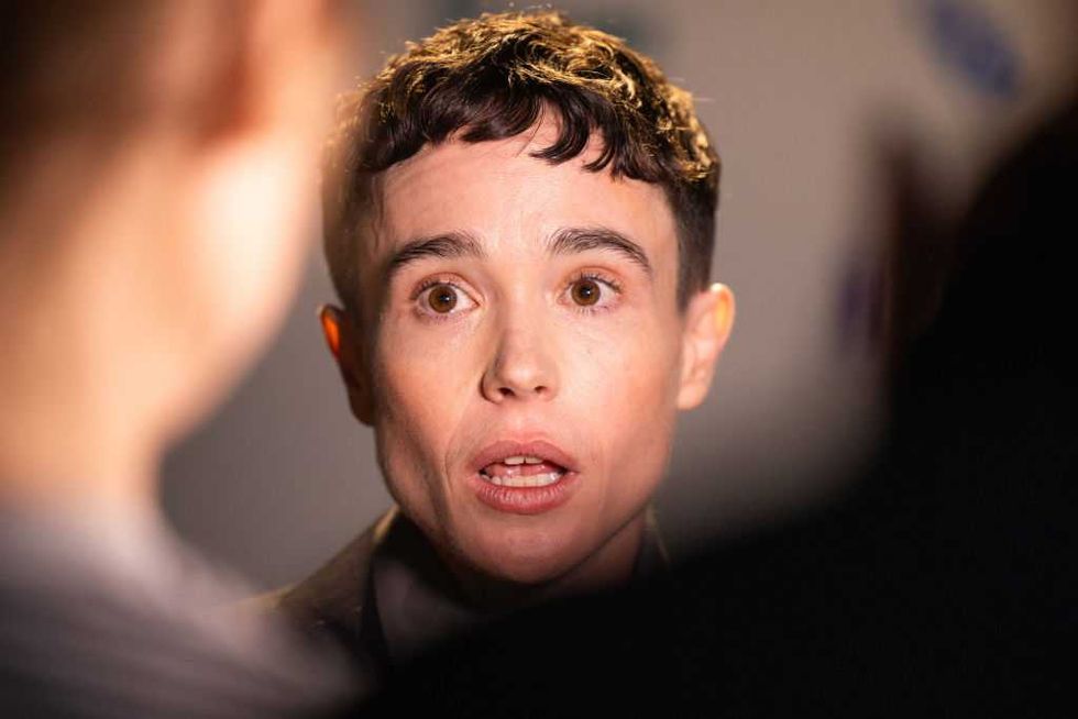 Actress Elliot Page mocked ruthlessly after trying to define 'healthy masculinity'