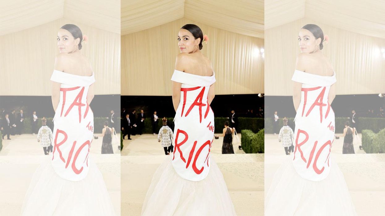 After drawing attention with 'Tax the Rich' dress, AOC claims her body is being 'policed'