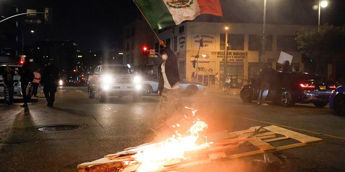 Trump Claims LA Protests Subside After Federal Troop Deployment