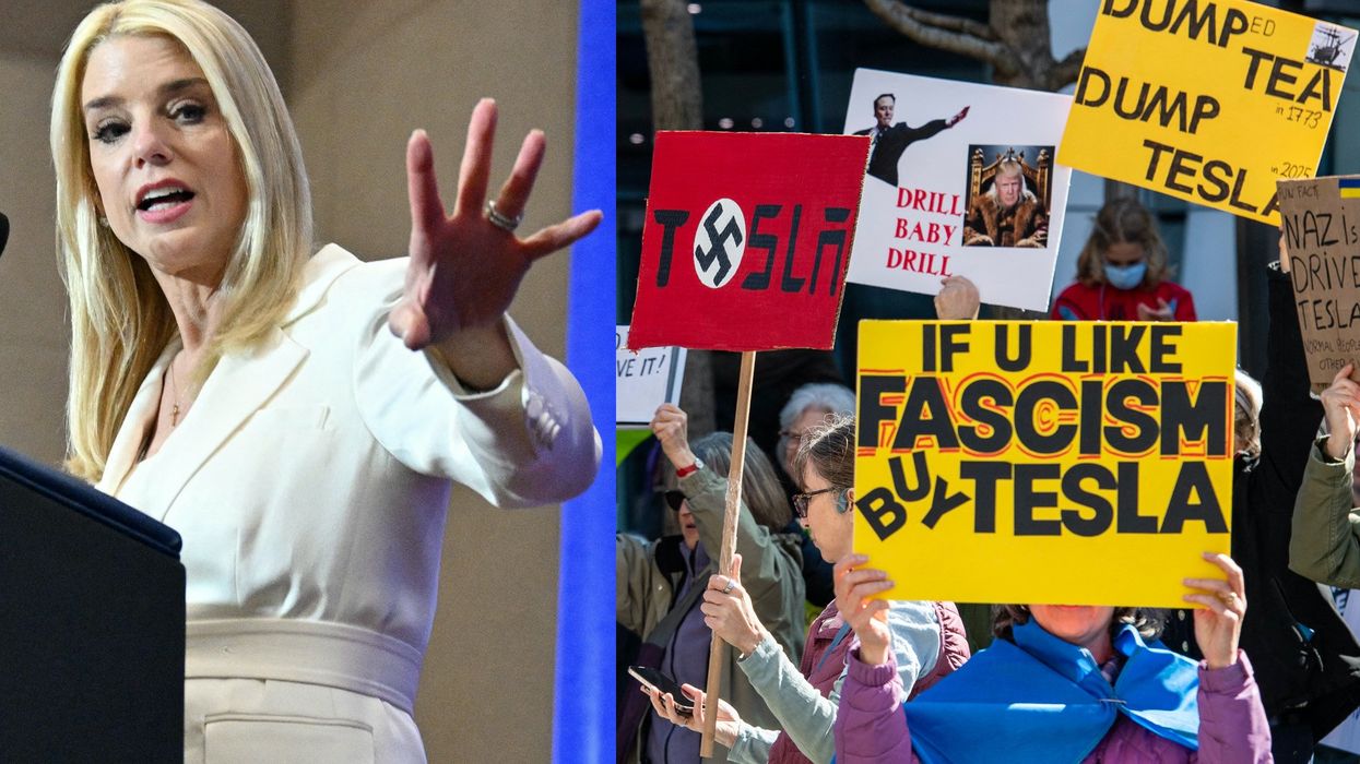 AG Pam Bondi announces domestic terrorism charges against suspects in 3 firebombing attacks on Tesla