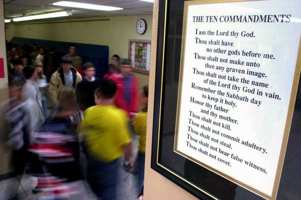 AG Paxton sues Texas school district for refusing to display Ten Commandments in classrooms
