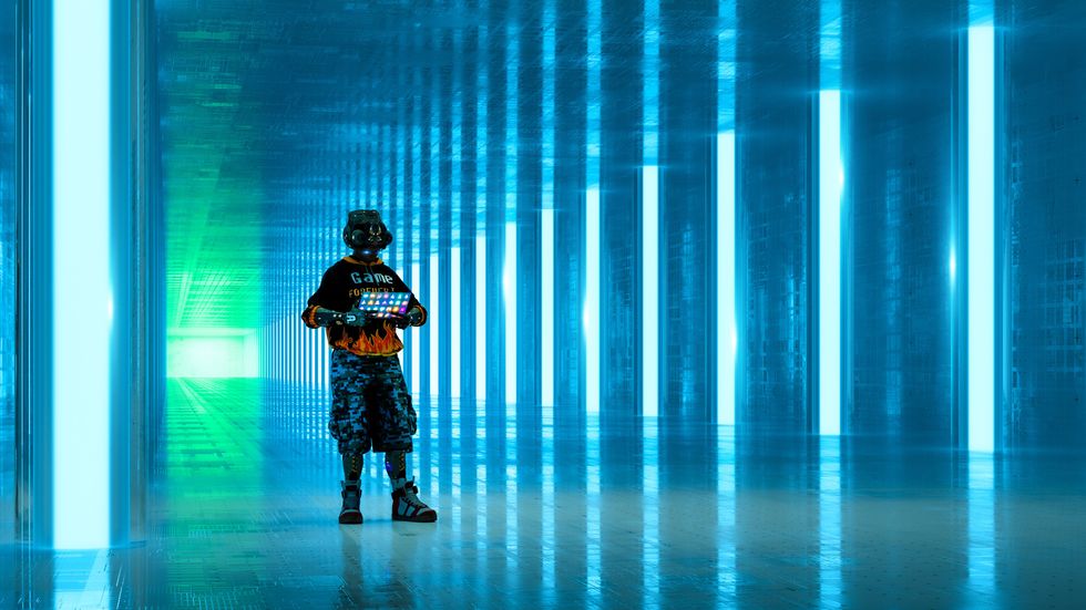 AI shares alarming images of where tech is leading our kids
