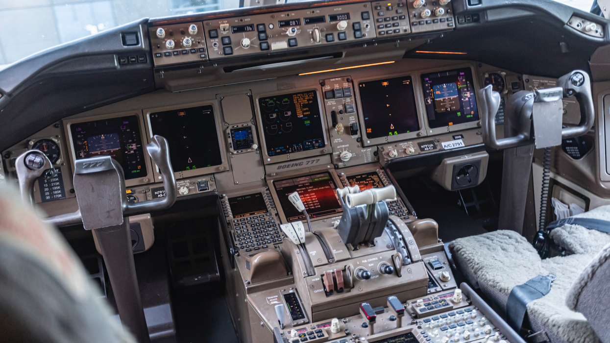Airplane passenger arrested after allegedly banging on cockpit door and threatening captain. But that's just for starters.