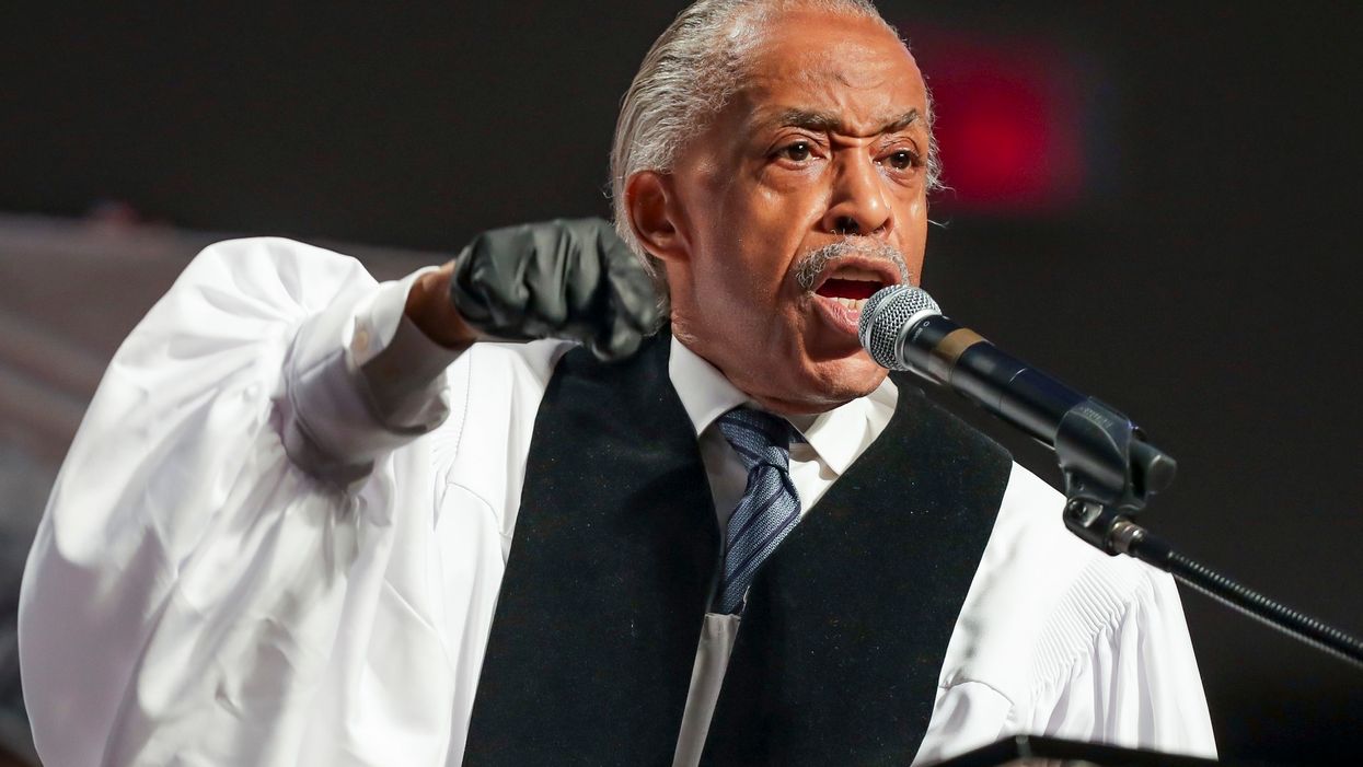 Al Sharpton orders NFL chief to "give Colin Kaepernick a job"  during George Floyd's funeral