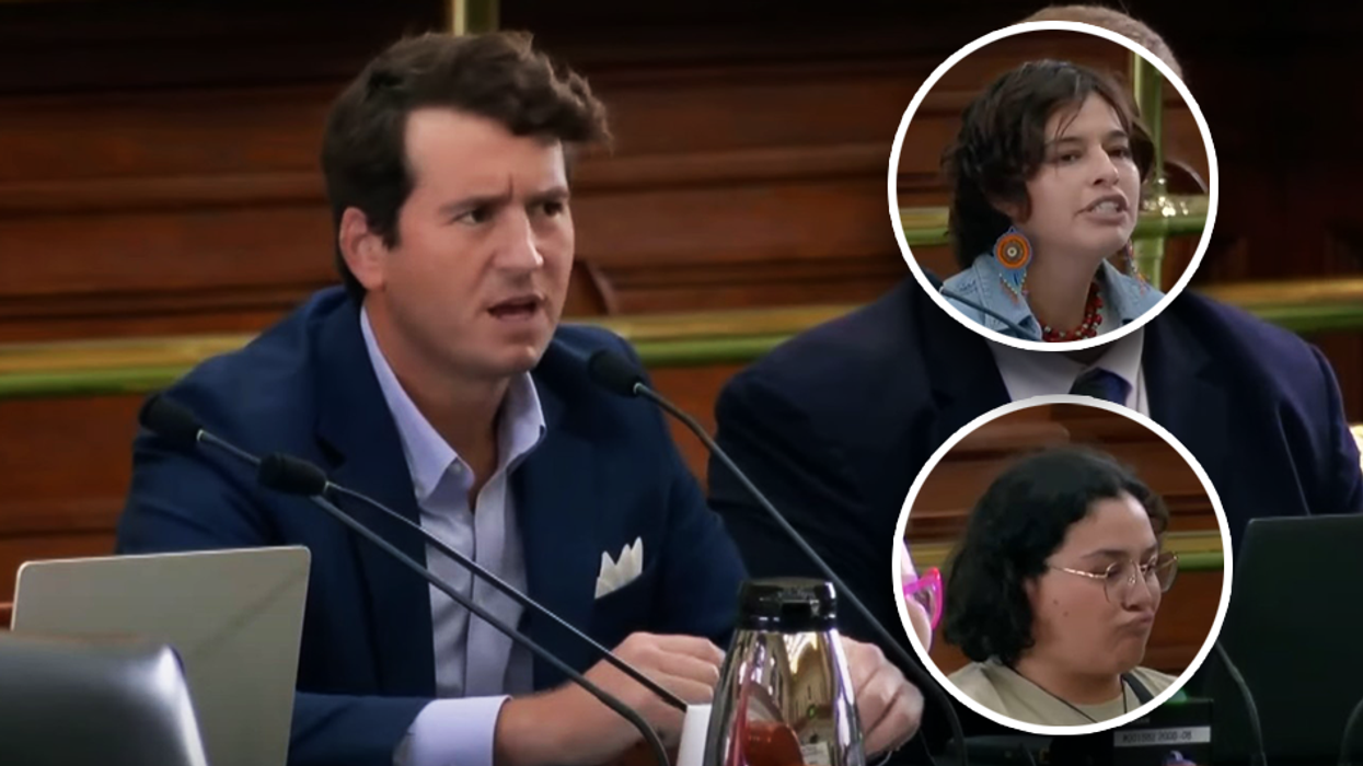 Alex Stein triggers room full of transgender activists: They 'love to do mass shootings'