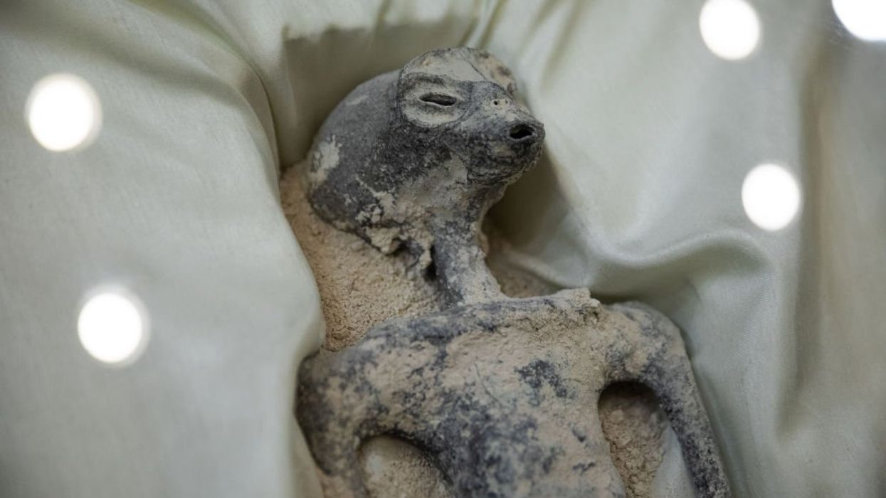 Alleged alien remains presented to Mexican congress in 'unsubstantiated stunt' likely the same fakes previously identified as 'recently manufactured dolls'
