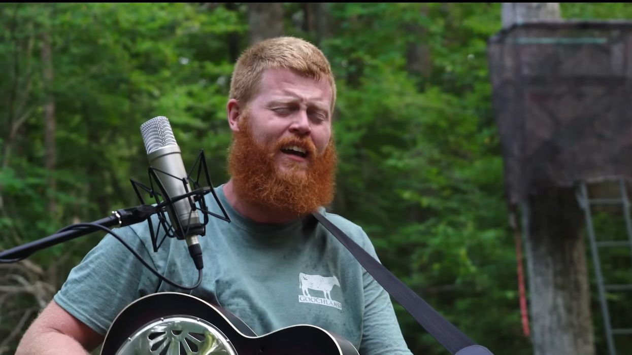 Amateur country singer launched from obscurity to the big time after surrendering to God and playing his heart out in viral song