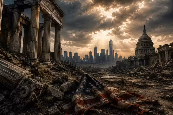 America is squatting in its own ruins