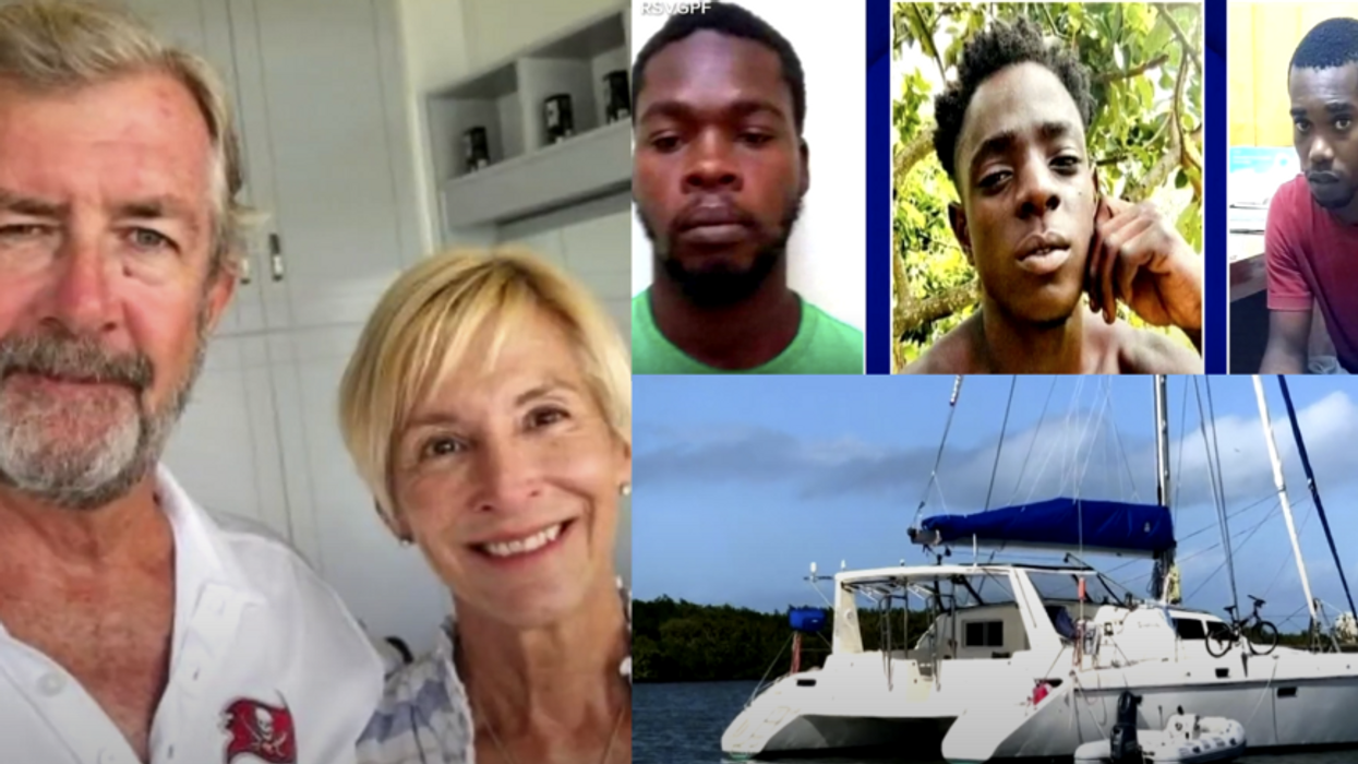 Escaped convicts charged with murdering Americans on dream Caribbean yacht voyage; couple reportedly thrown overboard