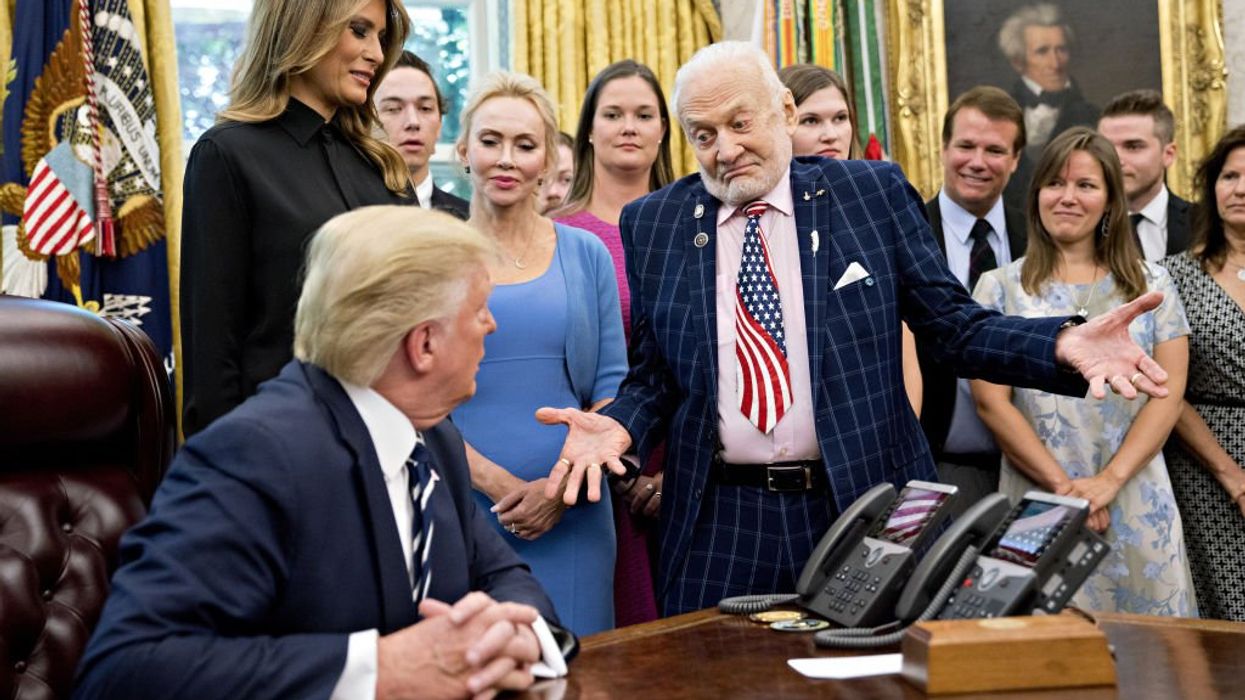 American hero Buzz Aldrin makes stunning endorsement