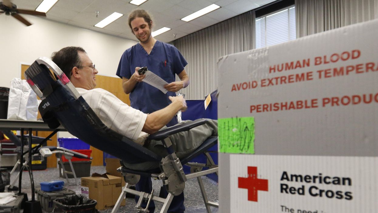 American Red Cross for the first time in history declares national blood-shortage emergency
