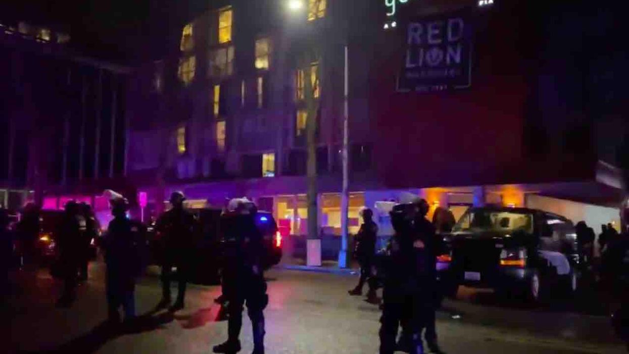 'An act of domestic terrorism': Olympia officials condemn leftist militants who used hatchets, knives, batons to take over hotel