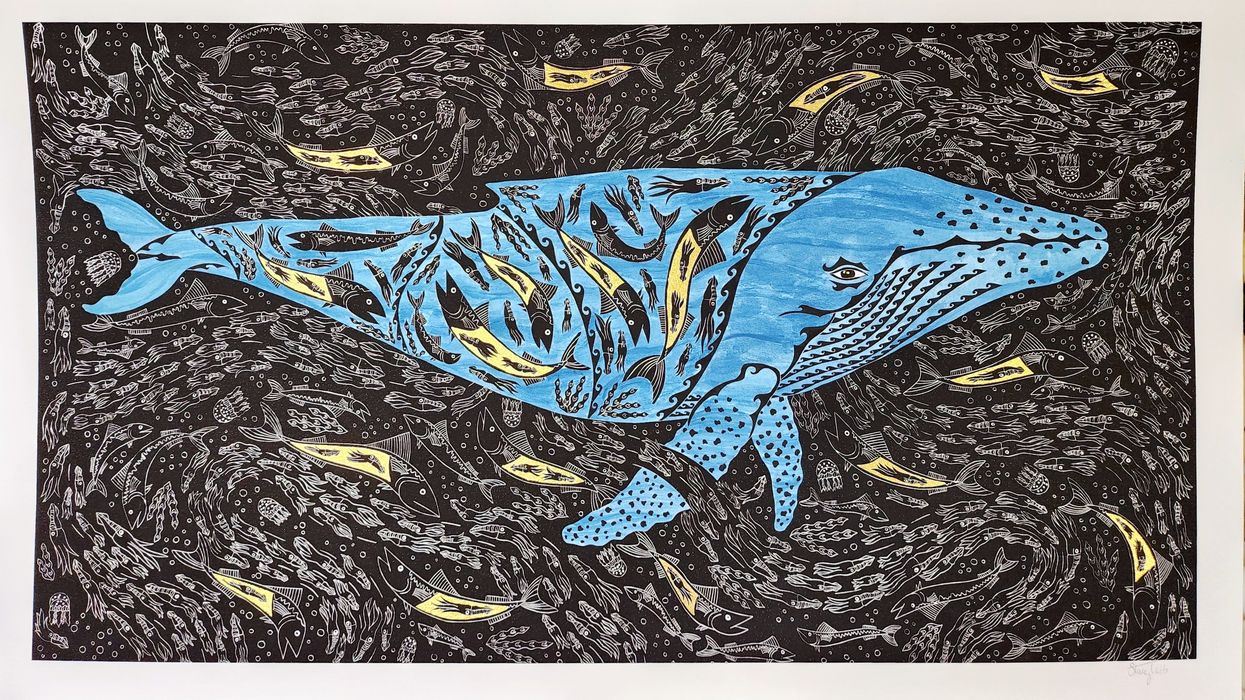 An artist and farmer cultivates creativity