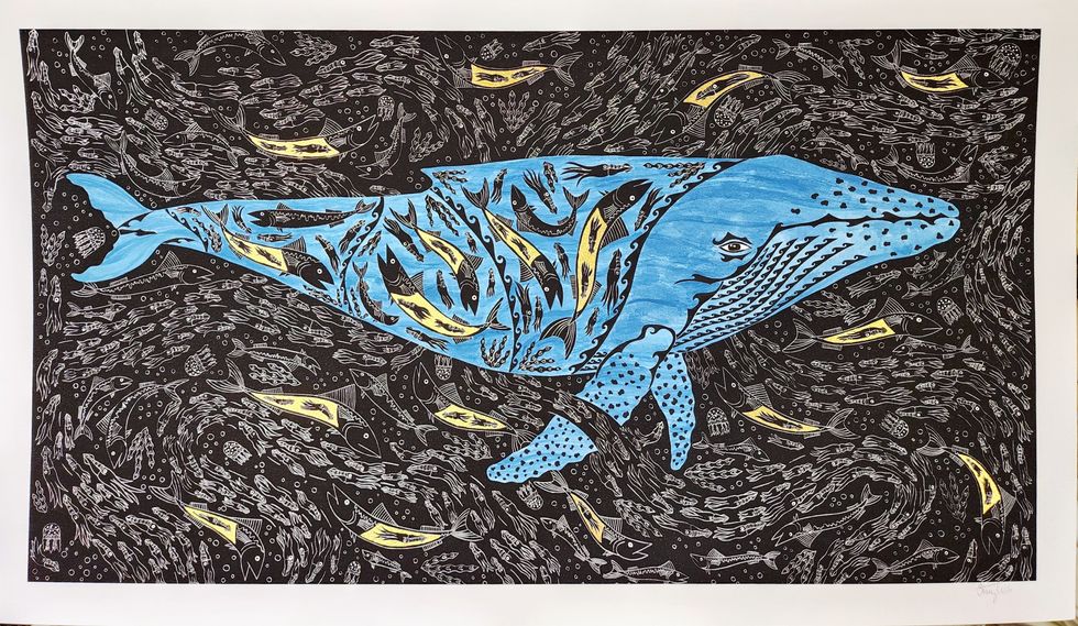 An artist and farmer cultivates creativity