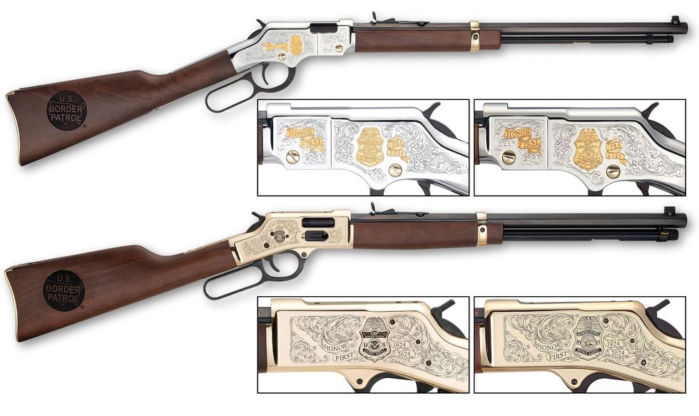 An iconic American firearm honors the US Border Patrol