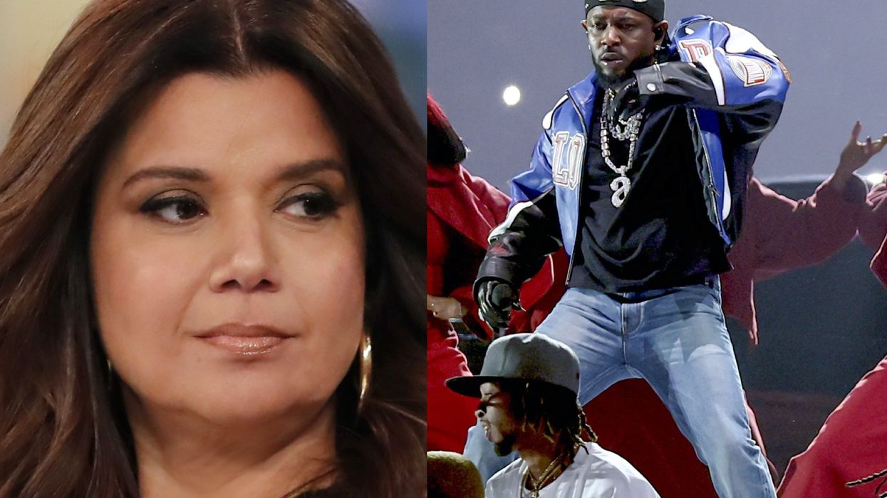 Ana Navarro jokes that Trump will ban black people from halftime over Kendrick Lamar's halftime show at Super Bowl