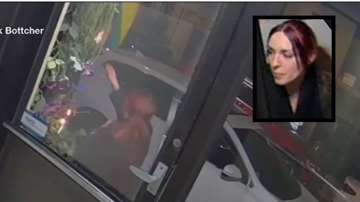 Woman accused of lighting pride flag on fire, scrawling 'Jesus is King' on cop cars