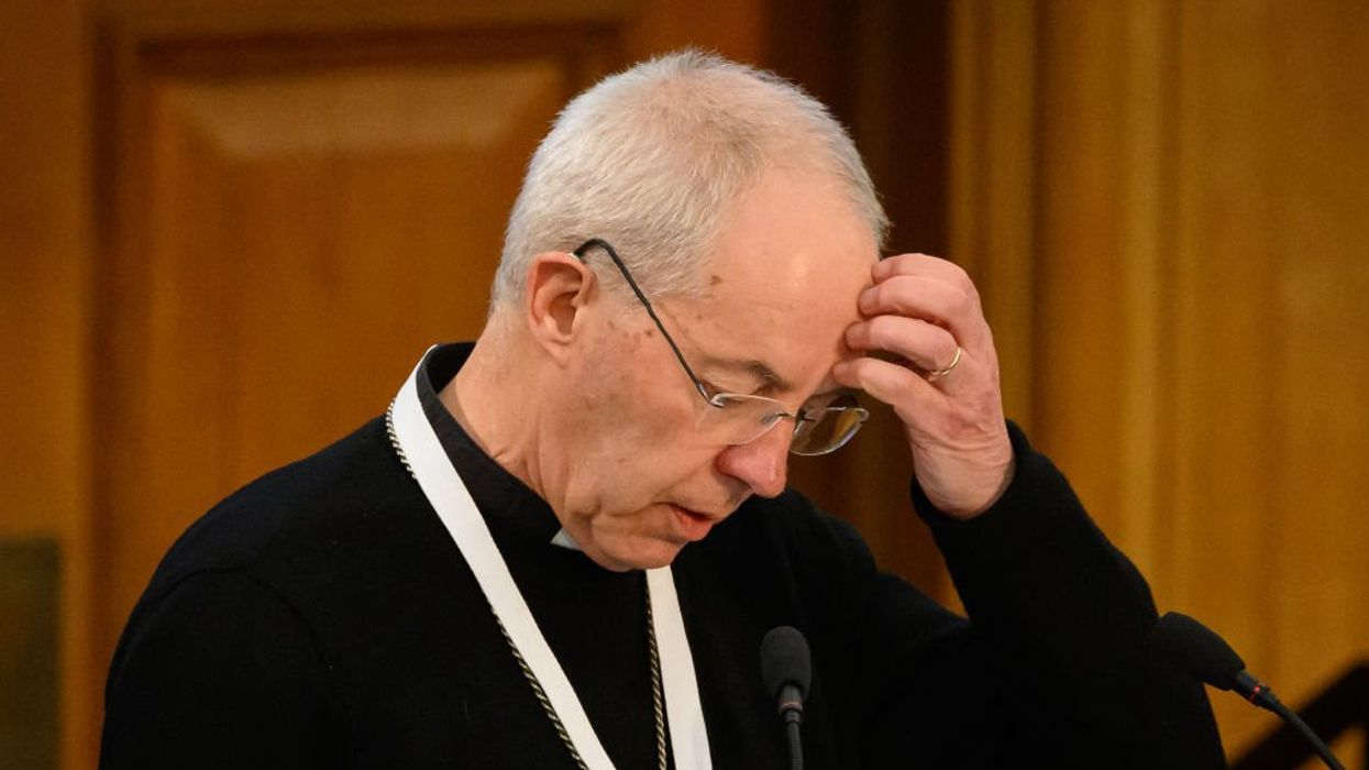 Anglican church facing schism over Church of England's capitulations to LGBT activists — conservative archbishops have rejected primacy of Canterbury en masse