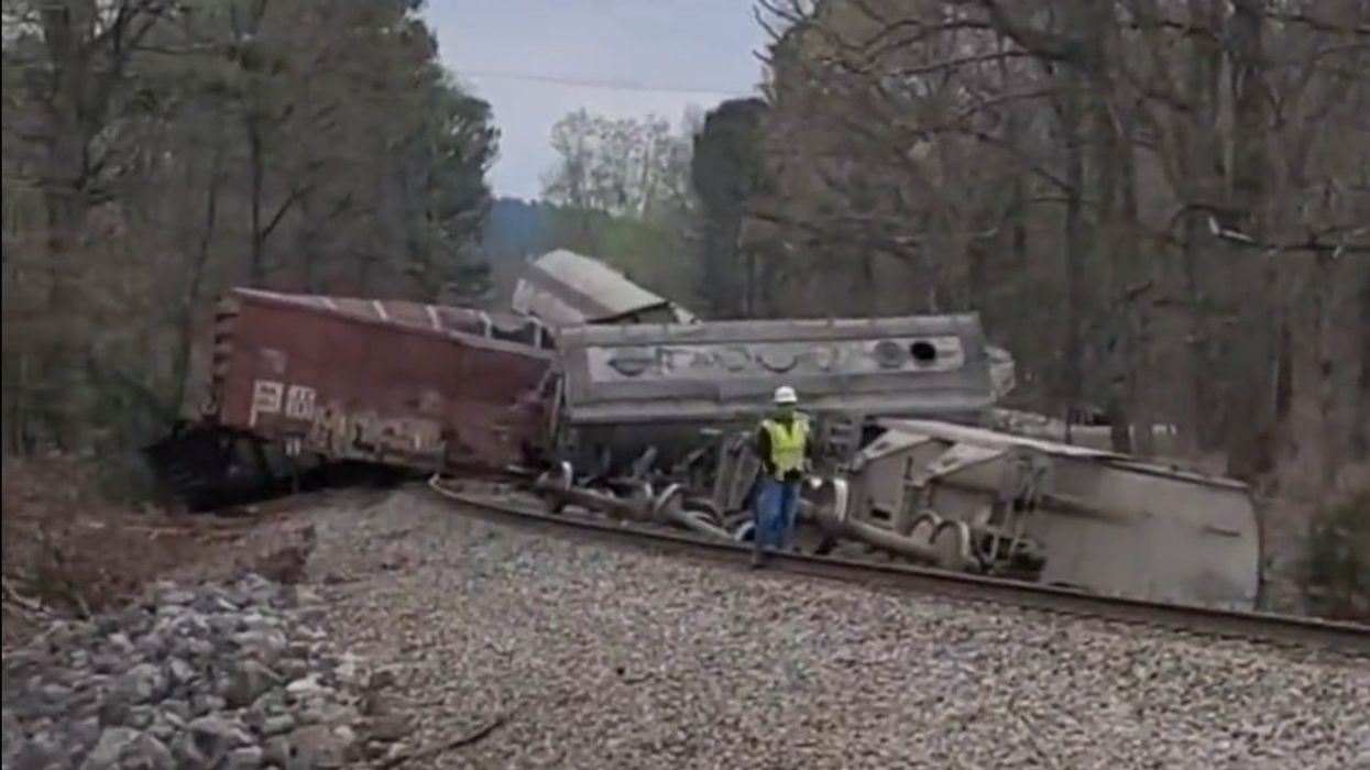 Another Norfolk Southern train derails, this time in Alabama, just hours before railway's CEO told Congress he is 'deeply sorry' over East Palestine