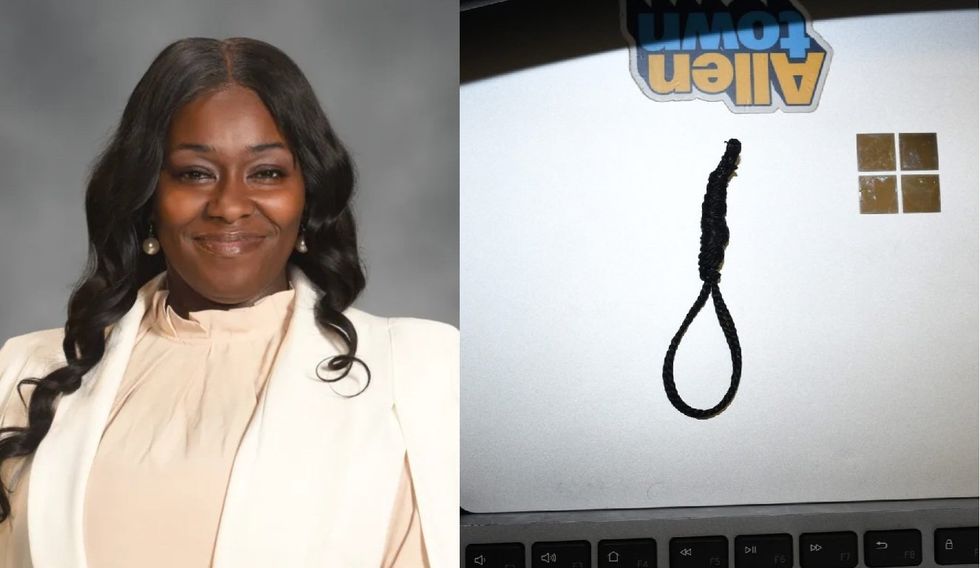 Another race hoax? School board member charged after allegedly planting noose on her own desk
