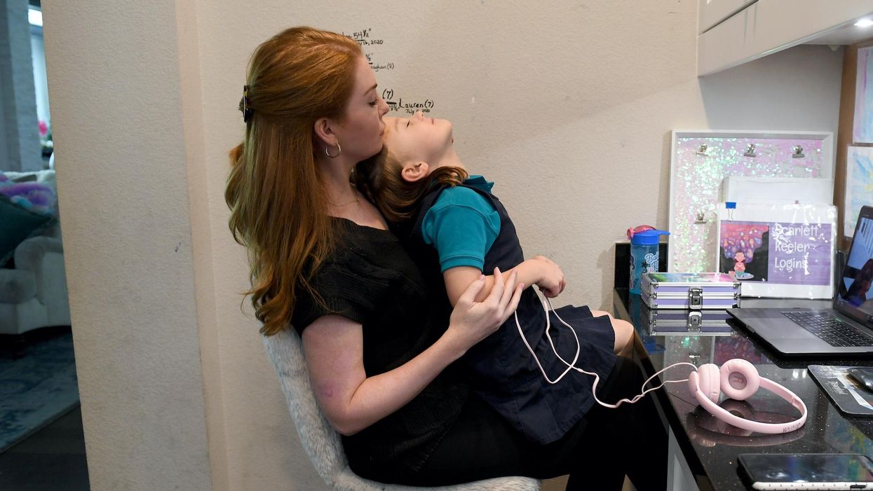 Another reason to reopen schools: Parents with kids stuck learning remotely are twice as likely to be unemployed or working only part-time