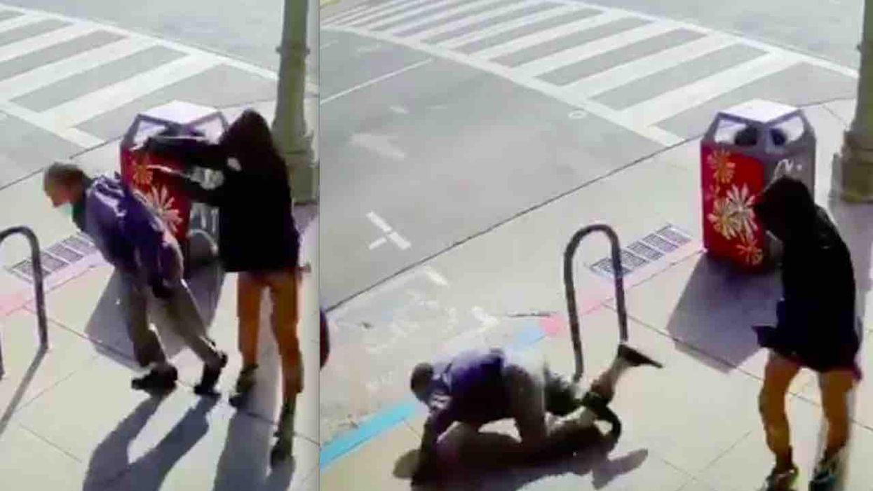 Another senseless attack on elderly man — 91 years old — on Bay Area street caught on surveillance video