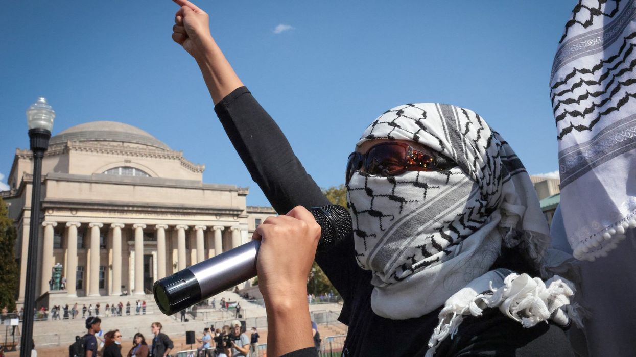 Anti-Israel students allegedly fill toilets with cement and vandalize building at Columbia University