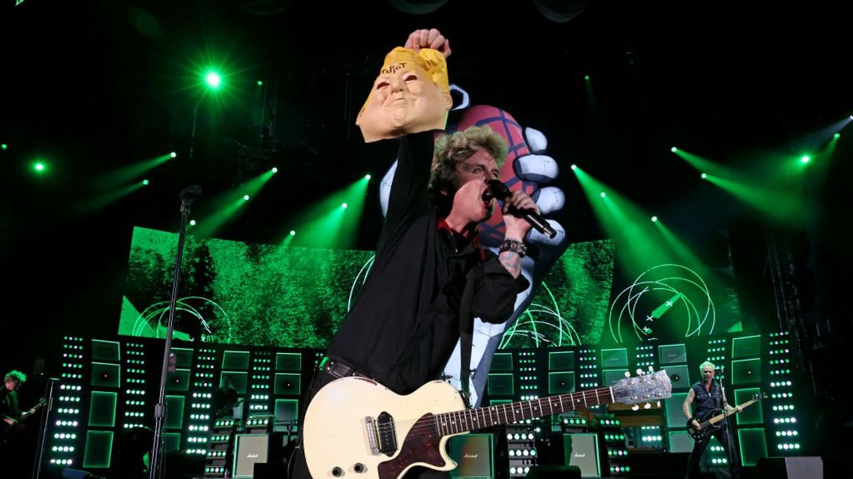 Anti-Trump Green Day calls for Orange Man's head